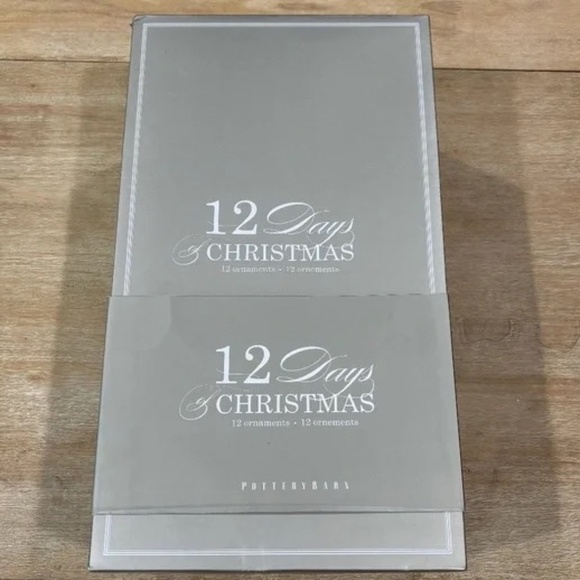 Pottery Barn Twelve Days of Christmas Ornaments, NIB, Collectible Rare - Picture 3 of 11